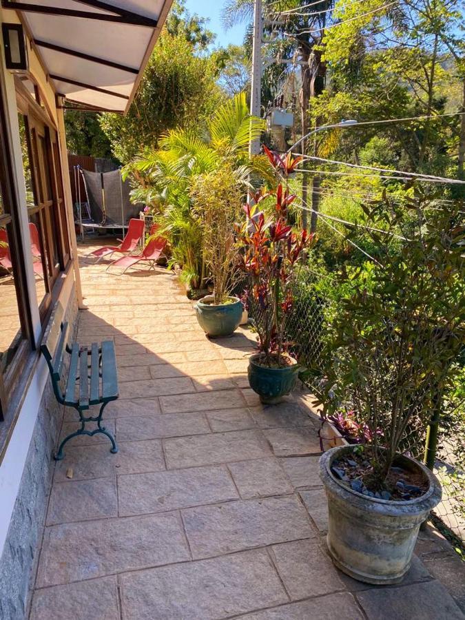 Aconchego De Itaipava - Casa De 3 Quartos, Equipada, Area Kids, Jacuzzi, Pet Friendly, Churrasqueira, Em Meio A Natureza E Proximo Ao Centro Do Bairro Petrópolis Eksteriør billede